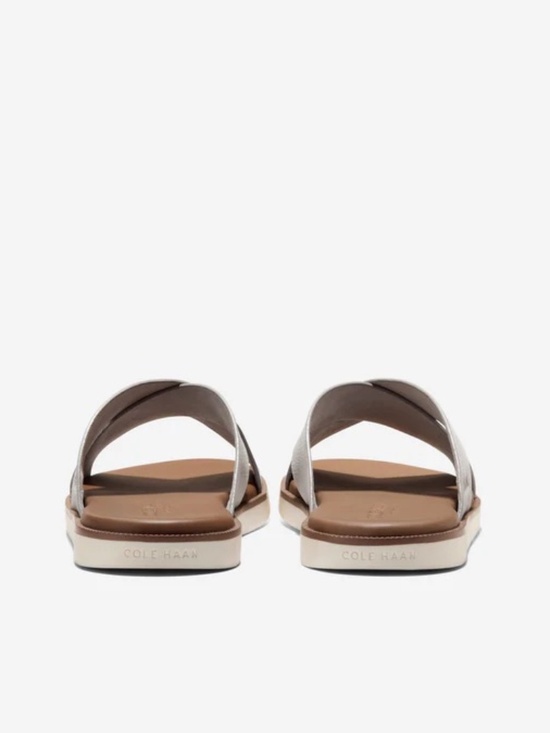 Cole Haan Men\'s Nantucket Cross Strap Sandals in Paloma Ivory. C44904